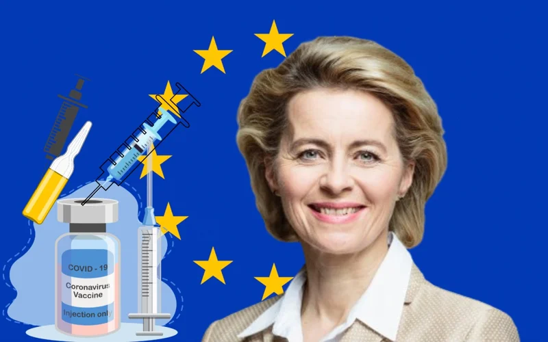 European Commission President Ursula von der Leyen, Pfizer, vaccine