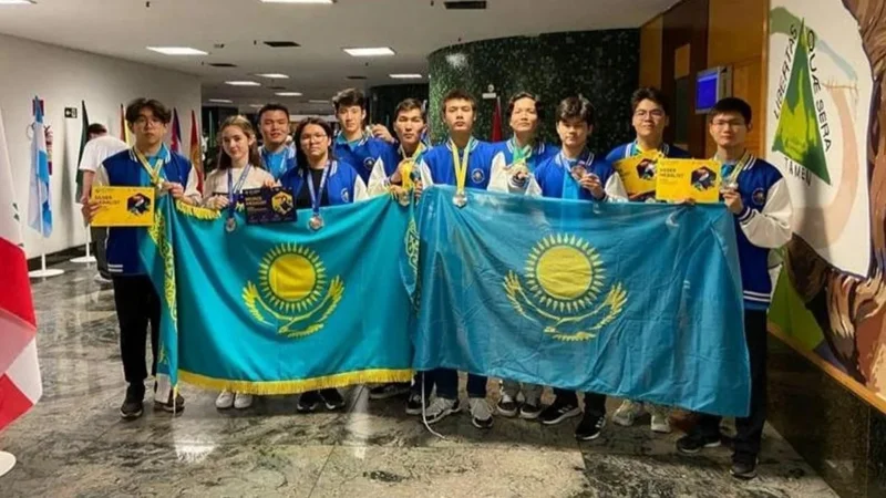 Eleventh-grade Karaganda schoolboy hauls silver at international chemistry olympiad in Brazil
