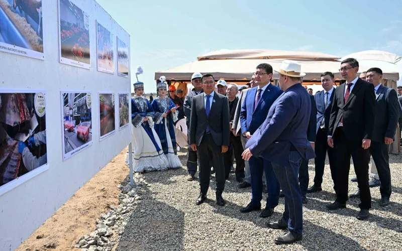 В области Абай гачали строить Мясоперерабатывающий комплекс 