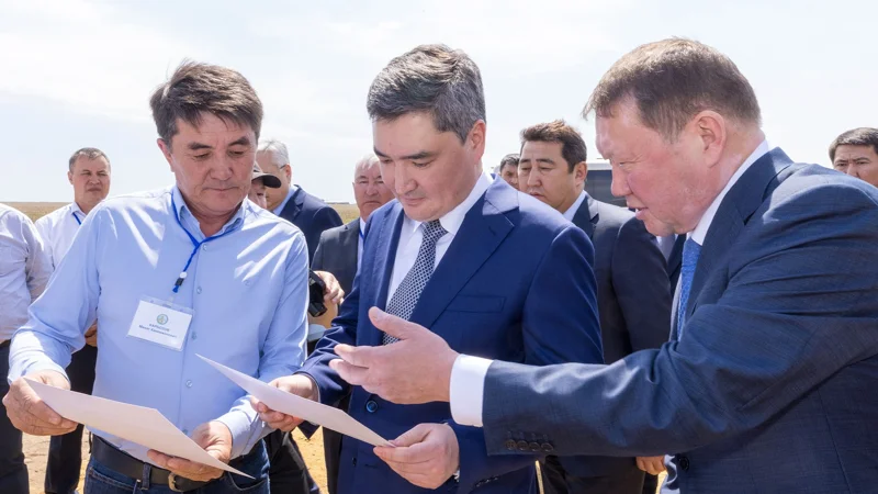 Бектенов қостанайлық шаруалармен кездесті