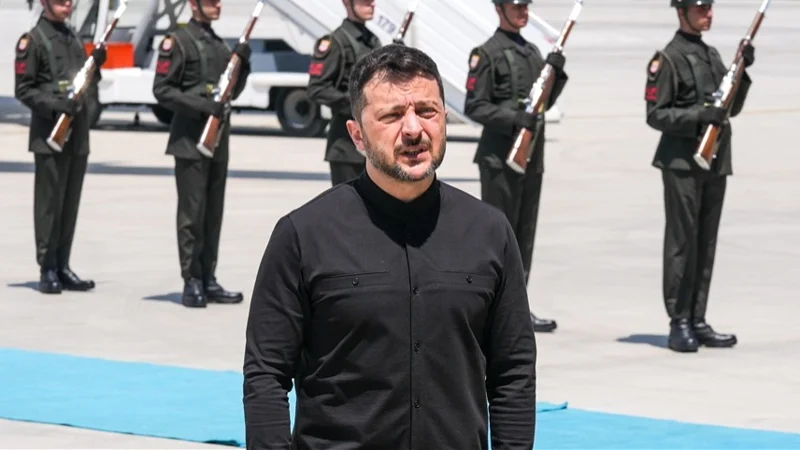  Ýkraına Prezıdenti Túrkııaǵa bardy