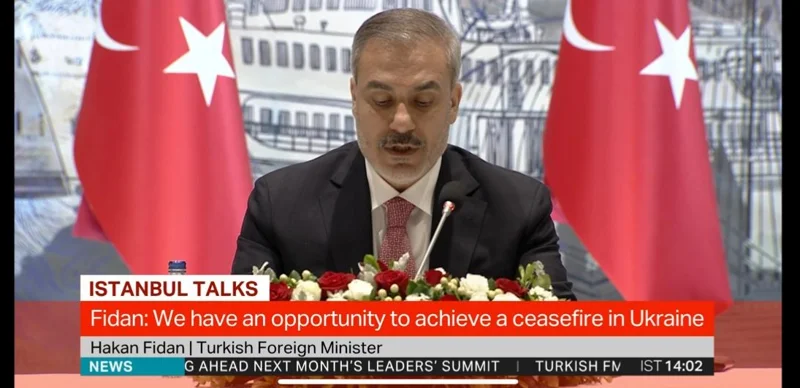Хакан Фидан: выбор пути урегулирования между Россией и Украиной — за сторонами