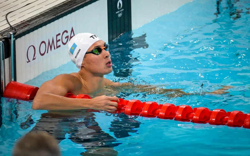 Один из лидеров сборной Казахстана по плаванию установил новый рекорд страны