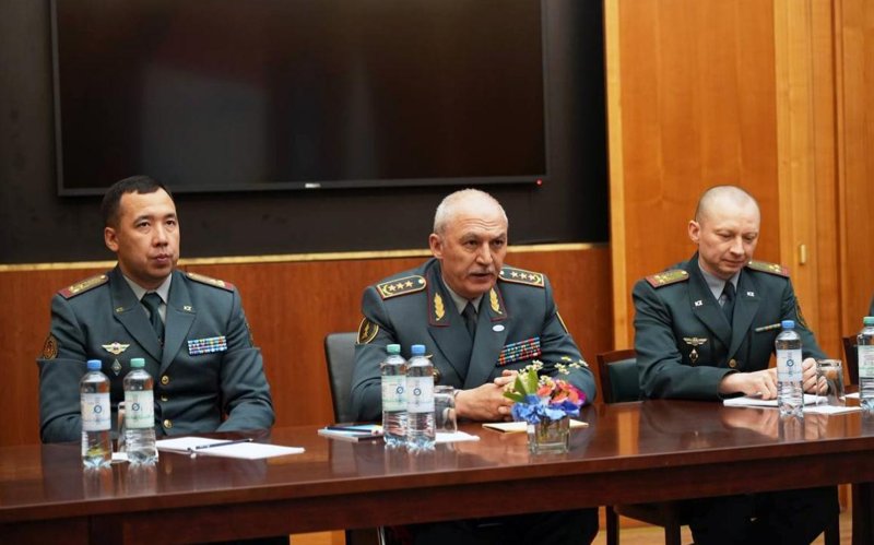 Қорғаныс министрі БҰҰ Бас хатшысының орынбасарларымен келіссөздер жүргізді Қорғаныс министрі БҰҰ Бас хатшысының орынбасарларымен келіссөздер жүргізді