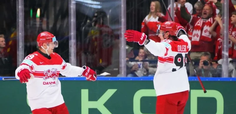 Дания хоккей құрамасы Мажарстанды ірі есеппен жеңді