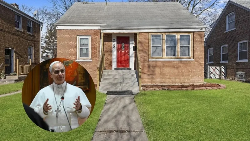 Дом детства нового Папы Римского Льва XIV выставлен на аукцион