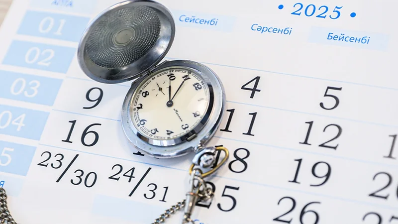 Апта, ай, күн и түн – как появились слова для обозначения времени