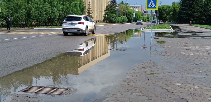 Почему Кокшетау после дождя превращается в Венецию? Почему Кокшетау после дождя превращается в Венецию