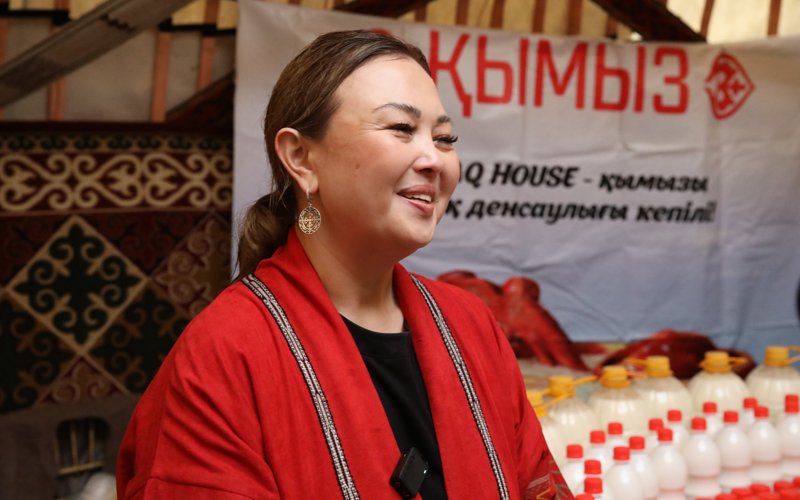 Айгерим Мусагажинова фестиваль кумыса