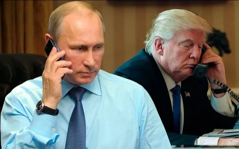 Трамп пен Путин телефон арқылы не жайында сөйлесті