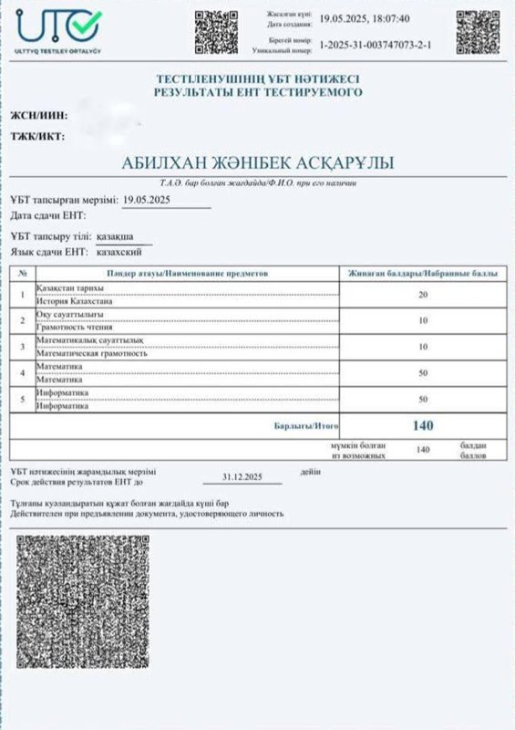 UBT nátıjesi UBT nátıjesi