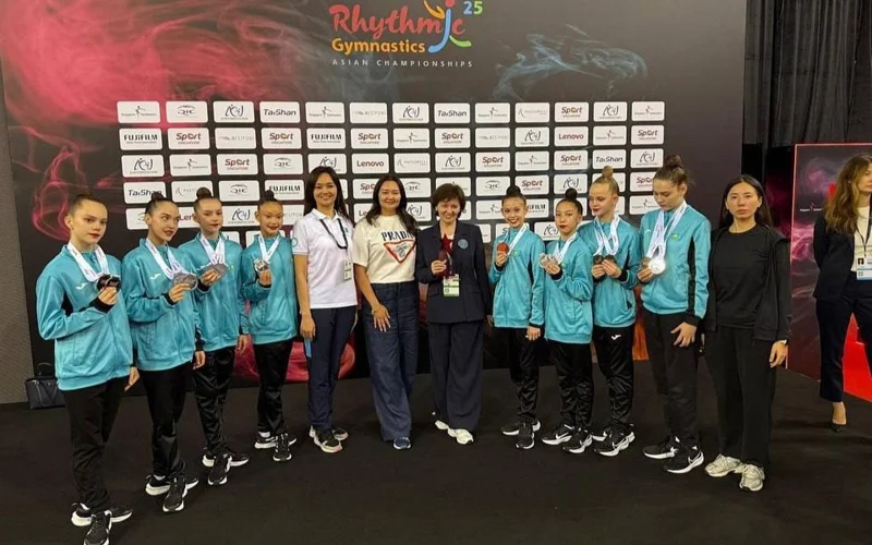 Қазақстандық жастар көркем гимнастикадан Азия чемпионатында 7 медаль алды