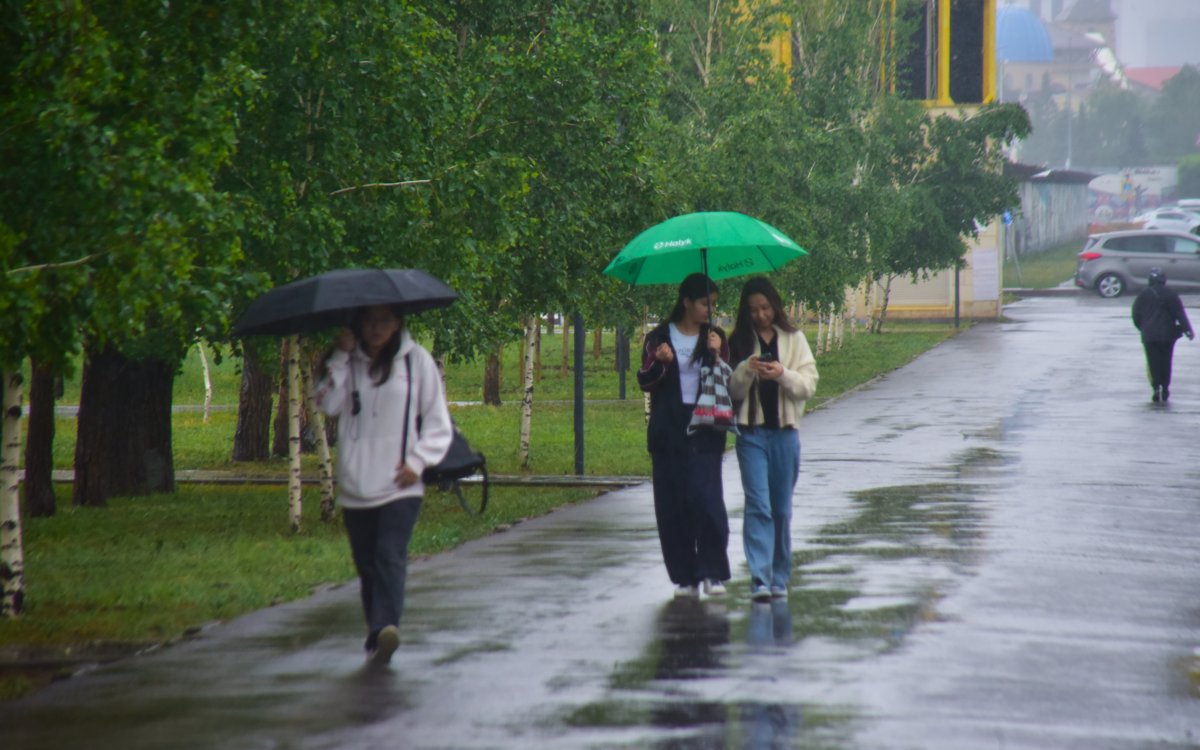 Жаңбыр, бұршақ жауады: 5 сәуірге ауа райы болжамы