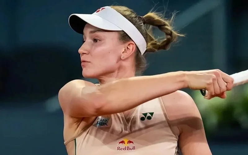 Rybakina secures 1st win at tennis tournament in Strasbourg