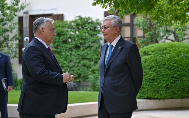 Президент Казахстана провел переговоры с Премьер-министром Венгрии Президент Казахстана провел переговоры с Премьер-министром Венгрии