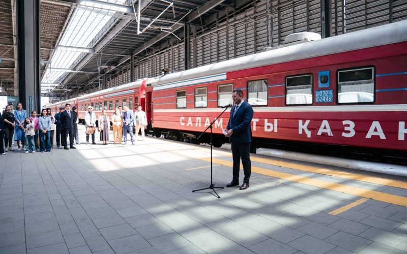 123 аула посетит медицинский поезд «Саламатты Қазақстан» 123 аула посетит медицинский поезд «Саламатты Қазақстан»
