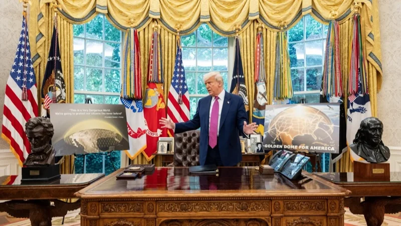 Трамп президенттік мерзімі аяқталғанша «Алтын күмбез» салуды жоспарлап отыр