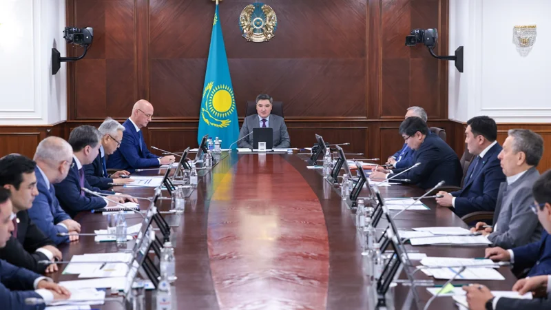 Ход реализации крупных проектов в металлургии и нефтехимии представили Олжасу Бектенову