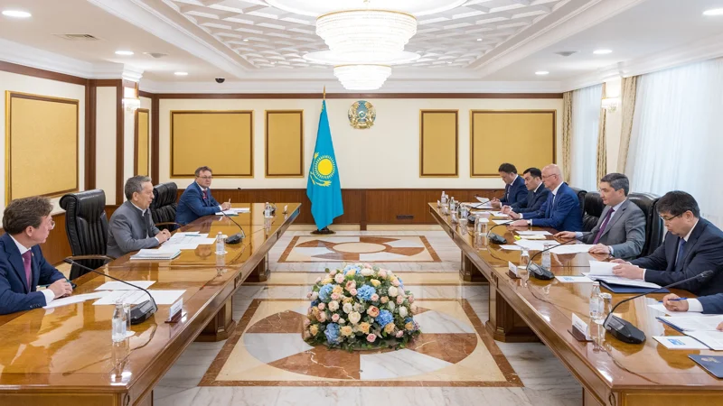 Бектенов провел встречу с гендиректором Татнефти