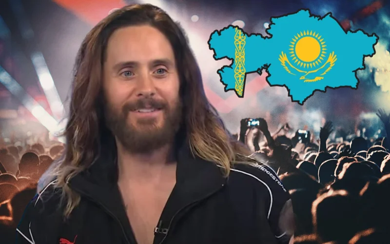 Jared Leto, frontman of Thirty Seconds to Mars