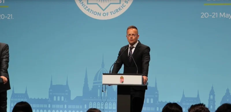 Hungarian Foreign Minister Péter Szijjártó