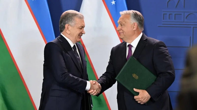 Ózbekstan men Majarstan strategııalyq áriptestik deklaratsııasyna qol qoıdy 