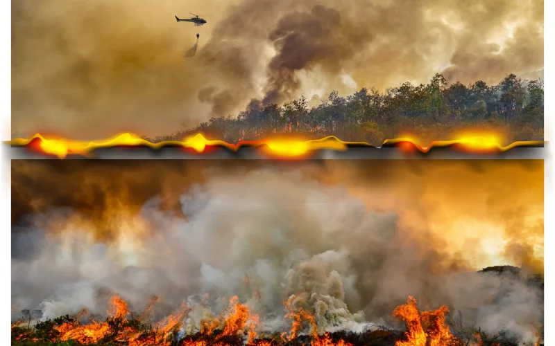 Wildfires, nature, fire, weather