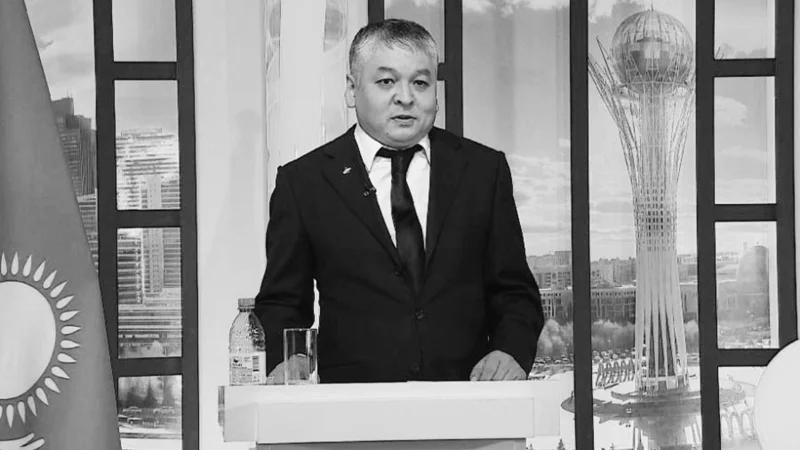 Famous Kazakhstani journalist Dias Akhmetsharip passes away