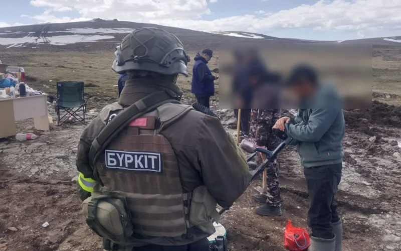 ШҚО-да заңсыз алтын өндірумен айналысқан 6 адам ұсталды