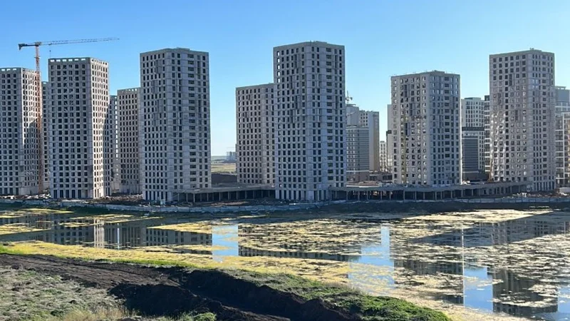 Озеро Малый Талдыколь в Астане приведут в порядок