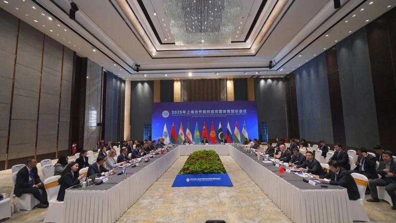 哈萨克斯坦代表团出席上合组织体育部长会议