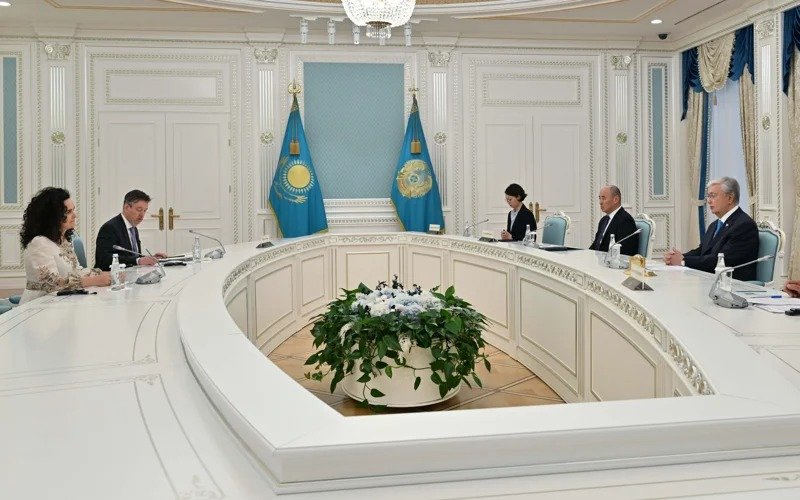 President Tokayev meets with Executive Director of Green Climate Fund Mafalda Duarte