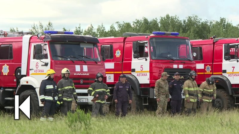 Астаналық өрт сөндірушілер тактикалық оқу-жаттығу өткізді Астаналық өрт сөндірушілер тактикалық оқу-жаттығу өткізді