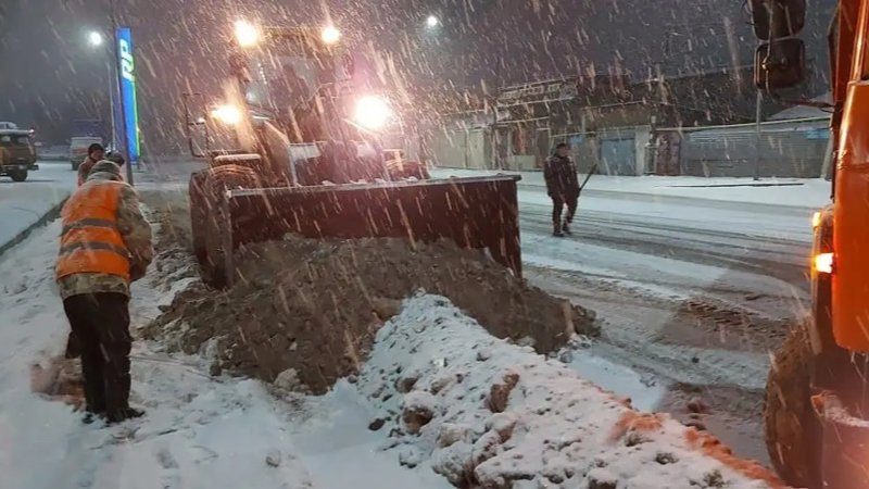 уборка снега в Алматы уборка снега в Алматы