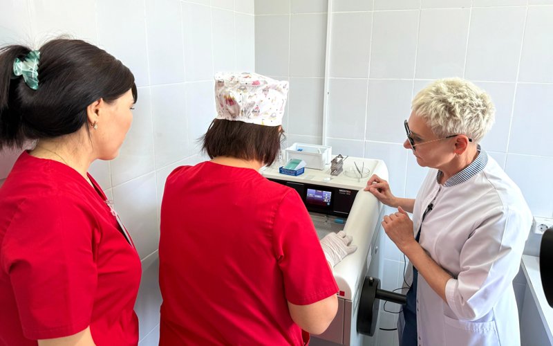 В Жамбылской области внедрили метод экспресс-гистологии ь