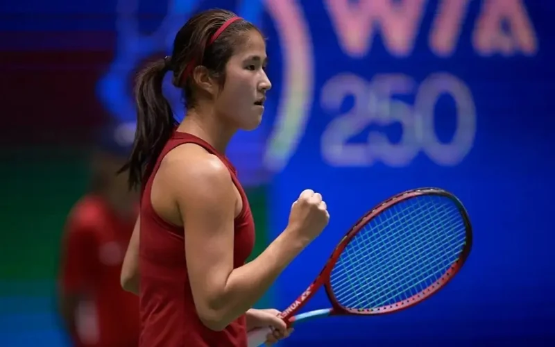 Zhibek Kulambayeva skyrockets in latest WTA rankings