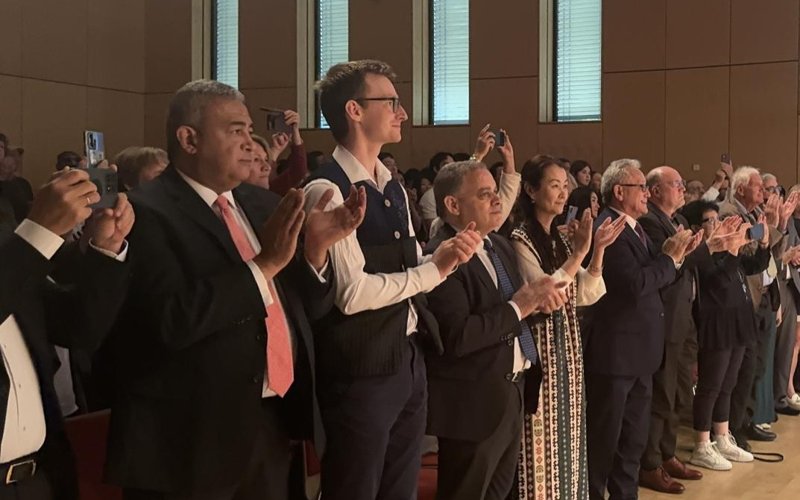 Kazakh ethno-group captivates Frankfurt audience at concert honoring Nurgissa Tlendiyev’s 100th jubilee Nurgissa Tlendiyev