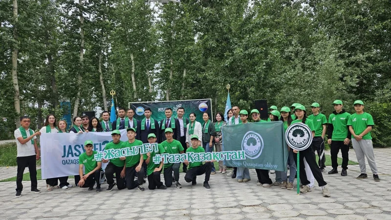 Таза Қазақстан: В ВКО отряды «Jasyl El» начали новый сезон"