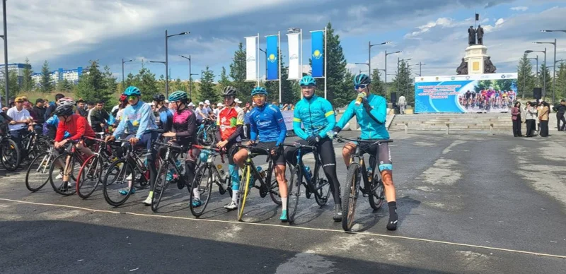 Өскеменде «Алтайдан Оралға дейін» велошеруі басталды 