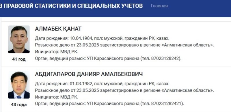 розыск