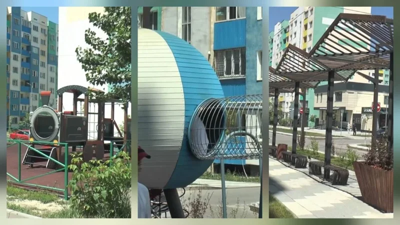 В Алматы осужденные изготовили инвентарь для детских площадок