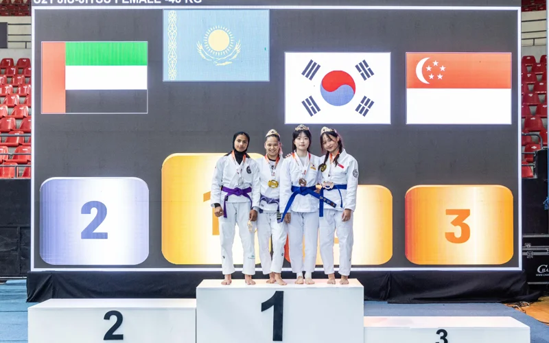 Жибек Кулымбетова стала шестикратной чемпионкой Азии по джиу-джитсу