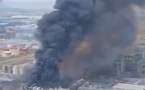 Взрыв прогремел на химическом предприятии на востоке Китая