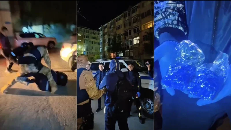 Atyraýda 37 jastaǵy turǵyn 1 keliden astam sıntetıkalyq esirtkimen ustaldy 