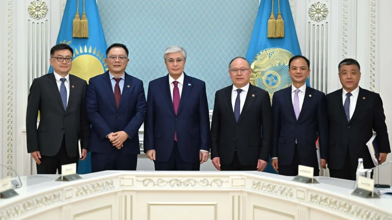 Глава государства принял председателя совета директоров CITIC Group Си Гохуа