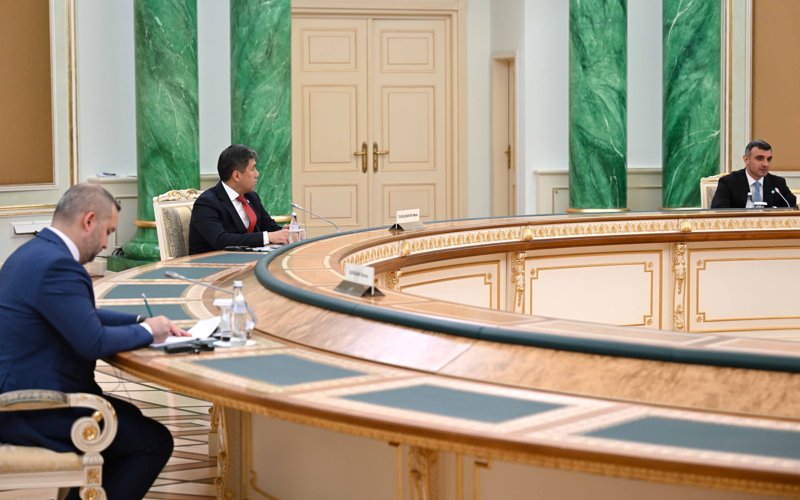Президент ТМҰ-ға мүше елдердің орталық банктері өкілдерінің кеңесіне қатысты Президент ТМҰ-ға мүше елдердің орталық банктері өкілдерінің кеңесіне қатысты