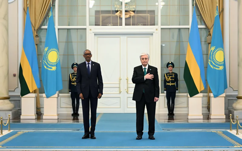 Мемлекет басшысы Руанда Президенті Поль Кагамемен келіссөз жүргізді