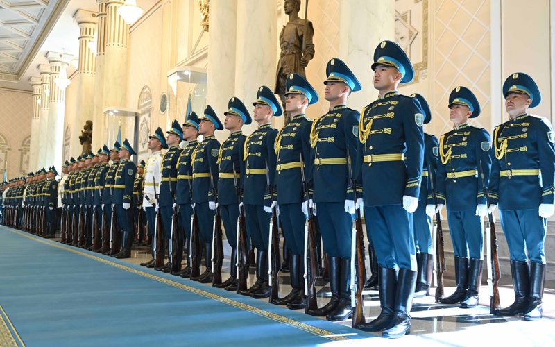 Қасым-Жомарт Тоқаев Ақордада Поль Кагамені қарсы алды Қасым-Жомарт Тоқаев Ақордада Поль Кагамені қарсы алды