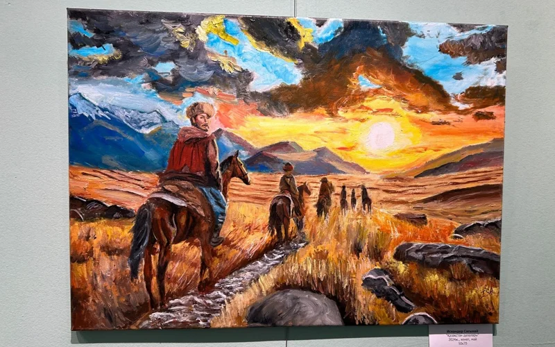 Ақтөбеде ерекше баланың сурет көрмесі өтіп жатыр