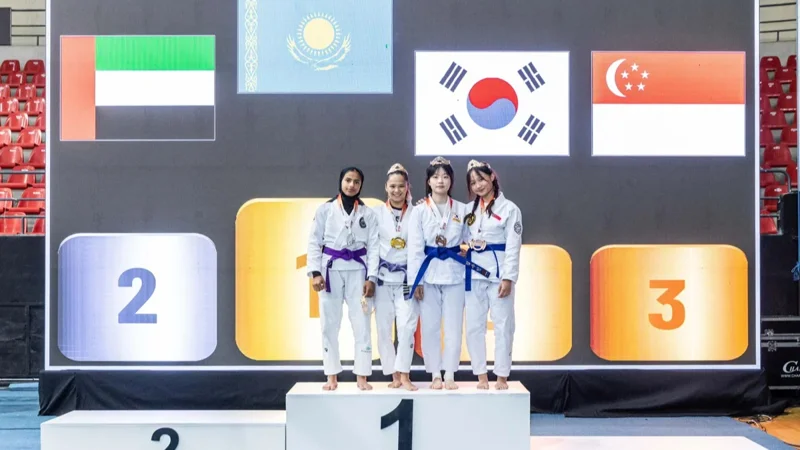Kazakhstan’s Zhibek Kulymbetova lands 6th Asian Jiu-Jitsu Championship title